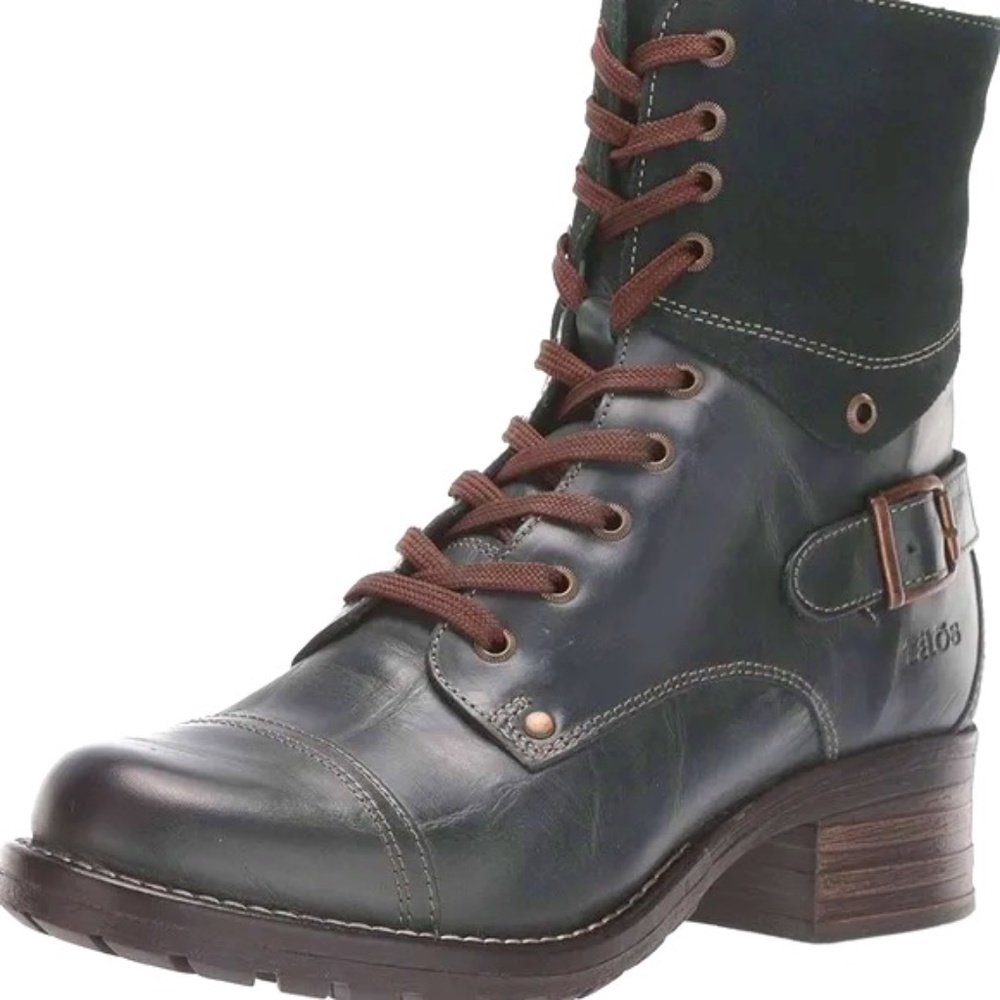 Teal Taos Crave Lace Up Boots sz40